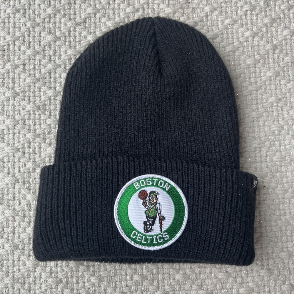 Boston Celtics 47' basketball acrylic one size Beanie Hat Cap Knit